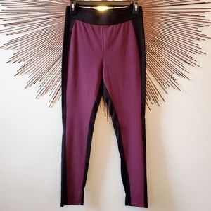 NWOT Colorblock Illusion Ponte Leggings